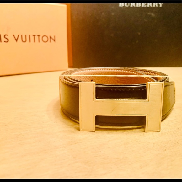 AUTHENTIC REVERSABLE HERMES BELT